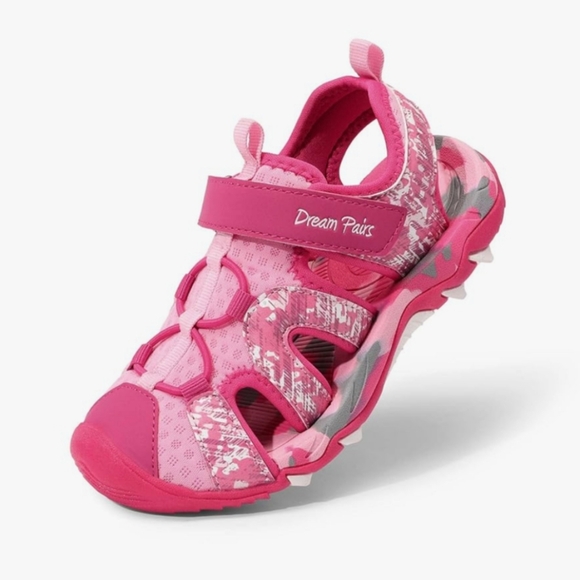NIB DREAM PAIRS Girls Summer Outdoor Athletic Sport Sandals Sz 1 - Picture 1 of 8